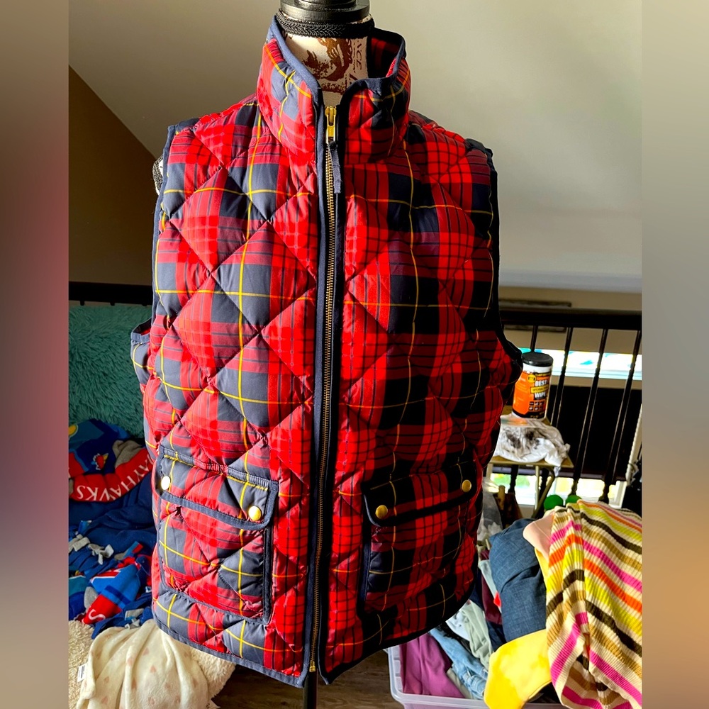 J Crew Puffer Vest